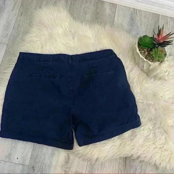 Old navy everyday short 5” inseam navy blue shorts 14 - Picture 4 of 5